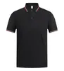 Camisa tipo polo de algodón puro de alta gama ropa de trabajo personalizada camisa de cultura corporativa ropa de trabajo con cuello camisero camiseta de manga corta con logotipo bordado