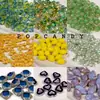 Vidrio Checo Importado Retro Dorado Gota de Agua Estrella Cuentas de Navidad Antiguas DIY Cadena de Teléfono Móvil Pendientes Collar Cuentas