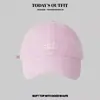 2025 Nueva Gorra de Béisbol con Letra Hi para Adelgazar la Cara, Circunferencia de Cabeza Grande, Versátil para Parejas, Oversize, Ala Profunda Ancha, Gorra Pico de Pato