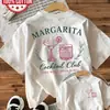 Talla Europea Algodón TCamiseta Vintage para Fiesta de Cóctel para Mujer Doble Cara