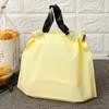 Bolsa Desechable con Cordón para Llevar Empaque Bolsa de Plástico Portátil Ensalada Comida Bolsa de Empaque con Cordón Bolsa Lala