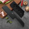 Juego de Cuchillos de Cocina de Acero Inoxidable, Cuchillo para Frutas, Suplemento Alimenticio, Cuchillo de Cocina para el Hogar y Tabla de Cortar, Juego Completo de Cuchillos Dos en Uno