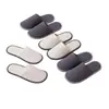 Pantuflas desechables para hoteles vacacionales, casas de huéspedes y salones de belleza, pantuflas desechables para hostelería con opción de logotipo, pantuflas de tela genuina