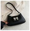 Bolso Versátil Estilo Coreano para Mujer 2025 Primavera Nuevo de Moda Bolso de Hombro a la Moda con Lazo Ins Bolso de Axila