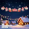 Decoraciones navideñas especializadas para ventas transfronterizas: banderines, pancartas, banderolas colgantes para centros comerciales, decoraciones para hoteles, guirnaldas de Navidad y adornos colgantes para crear un ambiente festivo