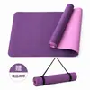 Fornecimento direto da fábrica de tapetes de yoga TPE, tapetes de fitness antiderrapantes e silenciosos feitos sob medida para meninas, tapetes ecológicos para exercícios em casa