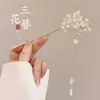 Grampo de Cabelo para Mulheres, Novo Estilo Chinês Estilo Antigo Dinastia Han Grampo de Cabelo com Borla, Grampo de Cabelo de Alta Qualidade na Nuca, Adorno de Cabeça para Saia Facial de Cavalo