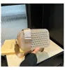 Bolso Pequeño Cuadrado de Moda Transfronterizo Verano 2025 Versátil Moda Retro Remache Bolso de Mujer Pu Bolso Versátil de Hombro Cruzado