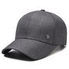 Gorra de béisbol de estilo nuevo para hombres de mediana edad y mayores, gorra de tela parasol, gorra informal para todo tipo de ocasiones.