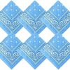 Comércio Exterior Mais Vendido Performance de Dança Hip-Hop Lenço Quadrado Flor de Castanha Lenço de Pulso Algodão Puro Lenço de Cabeça Clássico Paisley Bandana