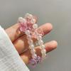 Pulsera de Cuentas Dulces de Colores Nuevas 2024 Ins Pulsera Linda Divertida de Oso para Chica Cuerda para el Cabello de Doble Propósito 307