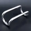 Manija de Acero Inoxidable 304 para Baño Tipo O Par Manija para Puerta Corredera de Baño Hotelera Manija de Vidrio Única