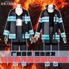 Disfraz de Cosplay del Equipo Hyougen Hangua Ropa de Anime Bidimensional Atuendo de Cosplay Femenino Halloween