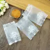 Saco de Embalagem para Bolo da Lua de Meio Outono Saco Translúcido Fosco para Biscoitos Saco de Embalagem para Presente Manual de Alimentos Saco de Embalagem para Crocante de Gema