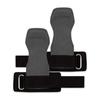 Protectores de Palma de Piel de Vaca para Peso Muerto, Bandas de Resistencia, Guantes de Fitness, Equipo para Dominadas, Correas de Agarre para Muñeca de Entrenamiento, Protectores de Palma Auxiliares