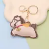 Productos Culturales y Creativos: Hazte Rico Pronto, Buena Suerte, Llavero de Carro de Caballo Pequeño, Colgante para Bolso, Colgante del Año Zodiacal, Llavero de Regalo Promocional