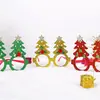 Nuevas gafas decorativas navideñas para adultos y niños, regalo de Navidad, suministros para fiestas, marcos de gafas creativos, venta al por mayor