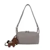 Bolsa para Bento Box Estilo Coreano Bolso Trendy para Debajo del Brazo Bolso de Mano Color Sólido para Mujer Bolso de Hombro Bolso Cruzado Versátil Primavera Verano