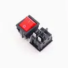 Interruptor basculante KCD4 30A alta corriente horno de soldadura interruptor de calentador máquina de mahjong aparato eléctrico 6 pines 2 posiciones pin de cobre