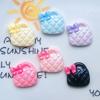 Bolsa Xadrez Laço Creme Gel Grampo de Cabelo Artesanal Capa de Celular Fivela de Sapato Acessórios Lote de Acessórios de Resina DIY