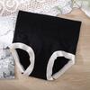 Calcinhas Sem Costura 7A Algodão Puro Alta Elasticidade Levanta Bumbum Tamanho Grande Respirável Afina a Cintura Sensação de Pele Nuada Cintura Média-Alta Calcinhas Femininas com Cobertura Total