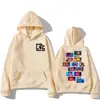 Moletom Dandan Anime Japonês Harajuku Roupas Masculinas e Femininas Lã Retrô Manga Longa Hip Hop Moletom Conjunto Casual Solto
