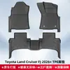 Adecuado para Toyota Land Cruiser FJ 2026+ con volante a la derecha, tapetes de piso XPE 3D para todo clima