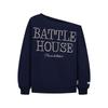 Sudadera de Diseño Americano con Letra de Perla y Hombro Caído para Mujer Otoño Nueva Moda Marca Suelta Casual Versátil Tops de Pareja