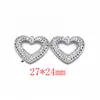 Venta al por mayor del fabricante Nuevo Patrón Geométrico Extranjero Corazón Cuadrado Joyería DIY Aleación Collar Pendientes Colgantes