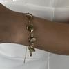 Moda Simple 18k Conservación de Color Acero Inoxidable Geométrico Amor Concha Cruz Mariposa Estrella de Seis Puntas Pulsera Collar Mujeres