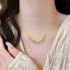 Collar Atrae Fortuna Moneda de los Cinco Emperadores Hielo Triturado 2025 para Mujer, Pulsera de Moneda Brillante de Lujo Ligero, Cadena para Clavícula, Collar de Moda Estilo Ins