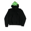 Synaworld Sudadera con Forro Polar Estampado de Espuma Tridimensional para Hombre y Mujer Suéter Holgado Casual Traje de Pantalón Pareja