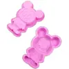 Molde de Bolo de Silicone de Rato de Desenho Animado Único Ferramentas de Cozinha para Assar Molde de Sabão de Silicone DIY Molde de Gelo Doméstico