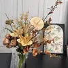 Ramo de graduación, arreglo de flores artificiales, flores falsas terminadas, regalo de graduación de dopamina de alta gama, accesorio para foto de compromiso