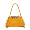 2026 Nuevo Bolso Cubo Tejido Más Vendido para Mujer, Bolso de Hombro de Alta Gama para Debajo del Brazo, Bolso de Mano Retro de Moda, Bolso Madre-Hija