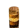 Juego de Vasos de Vidrio Home Glacier, Juego de Tazas de Té Home First Snow, Vasos de Agua de Alto Valor para Sala de Estar y para Recibir Invitados