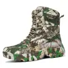 Botas de caça para selva, botas de combate, botas de treinamento militar, botas de camuflagem para deserto de cano alto masculinas, sapatos para serviço ao ar livre, em estoque, transfronteiriças, tamanho grande