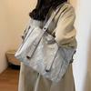 Bolsa de Gran Capacidad para Mujer, Versátil Otoño e Invierno 2026 Nueva Bolso Cruzado de Hombro Casual para Clase, Trabajo y Viajes Cotidianos Bolso Tote
