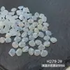Abalorios para Uñas con Forma de Estrella de Mar y Concha Aurora Serie Océano Concha Resina Accesorios para Uñas DIY Decoración de Uñas Portátil
