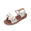 Sandalias Infantiles para Niñas con Lazo de Pedrería Duraderas Cómodas Para Salidas Fiestas Estilo Retro Suave