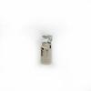 Portalámparas con núcleo de cobre ABS y tornillo directo de fábrica E27E14, anillo doble, blanco y negro, alta potencia, venta al por mayor, materiales de construcción, hardware