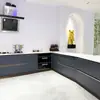 Armários de Cozinha em Aço Inoxidável 304 Feitos Sob Medida para Uso Residencial, Reforma de Cozinhas Antigas, Bancadas de Aço Inoxidável, Personalização no Local em Foshan