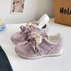 Zapatos de Ballet con Plataforma Interior Estilo Japonés para Niñas 2025 Nuevo Diseño de Nicho Zapatos de Entrenamiento Alemanes Zapatos Forrest Gump A9912
