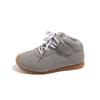 Zapatillas de Entrenamiento Alemanas de Moda para Niñas 2025 Otoño e Invierno Nuevo Estilo Retro para Niños Suela Suave Forro de Felpa Cálido Zapatillas Casuales