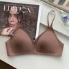 Comércio Exterior Transfronteiriço Popular Sutiã Feminino Sem Costura Triângulo Francês Push-Up Sexy Vazado Respirável Verão Estilo Fino