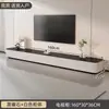 Mueble de TV de pie para sala de estar, modelo nuevo 2025, lujo ligero, gama alta, moderno, simple, mueble de TV y mesa de centro de tamaño pequeño