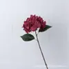 Paquete de 54 Piezas de Flor de Hortensia Artificial Paleta de Hortensia Boda Ramo Retro de Tela de Hortensia Color Otoño Hogar Exportación