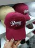 Gorra de Béisbol Bordada con Letras Coreanas de Moda Simple, Sombrero de Visera Curva para Deportes al Aire Libre en Primavera y Verano, Gorra de Lengua de Pato para Correr