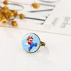 Anillos del Mundial 2026 Estados Unidos, Canadá y México Anillos de Moda Transfronterizos Europeos y Americanos Anillos para Dedos Joyería de Bronce Antiguo Plateado Venta al por Mayor