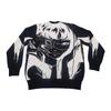 Camisa de Tricô Bidimensional de Animação Japonesa Transfronteiriça Camisa de Tricô Solta Suéter Casal Diablo Casaco Masculino e Feminino